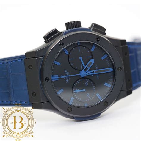 hublot classic fusion all black blue